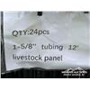 Image 9 : (24) 12 FT. LIVESTOCK PANELS