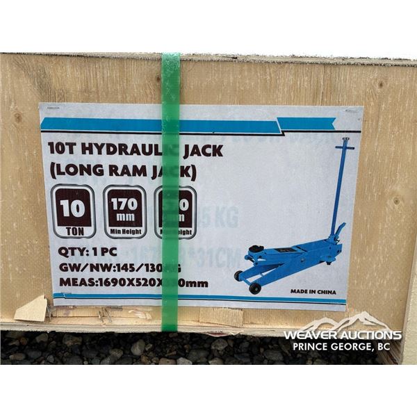 (1) 10 TON FLOOR JACK