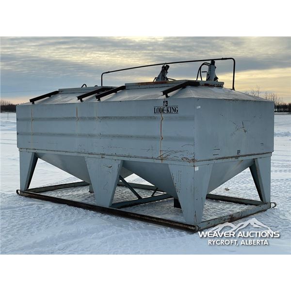 LODE KING DUAL COMPARTMENT HYDRAULIC DRILL FILL