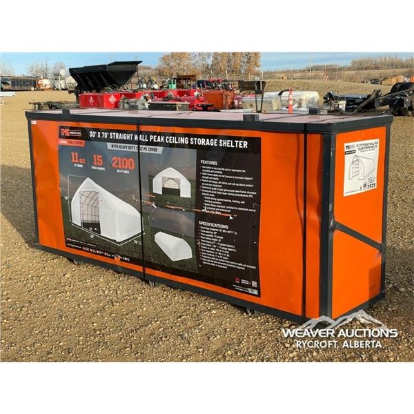 TMG 30 X 70 FT. STRAIGHT WALL STORAGE SHELTER