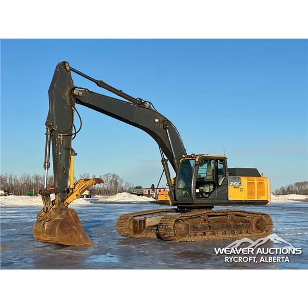 2017 JOHN DEERE 290G LC HYDRAULIC EXCAVATOR