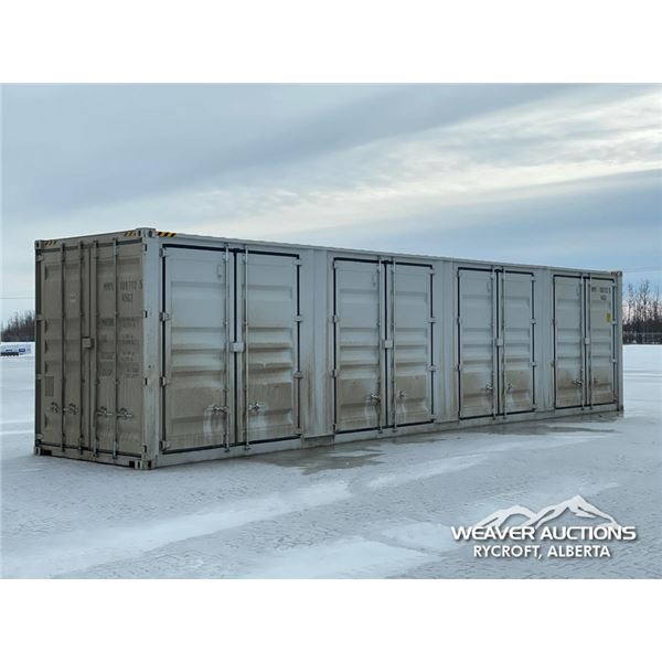 2025 8 X 40 FT. MULTIDOOR SHIPPING CONTAINER