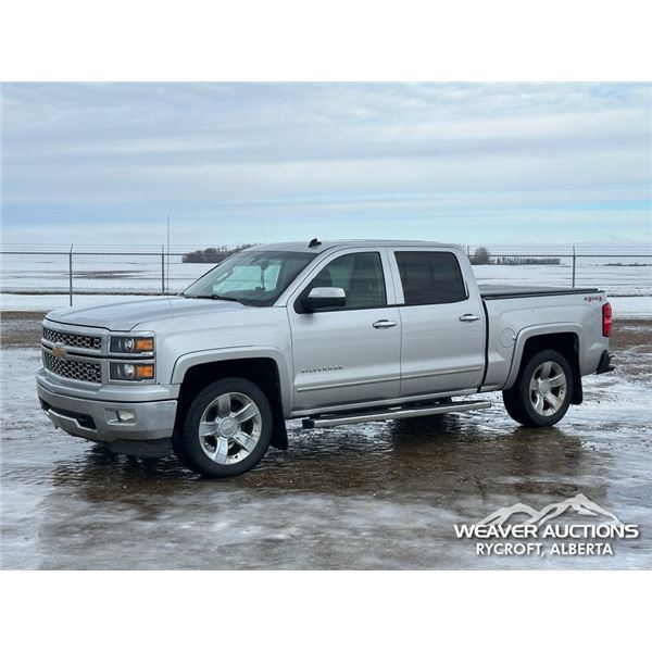 2014 CHEVROLET SILVERADO 1500 LTZ CREW CAB PICKUP