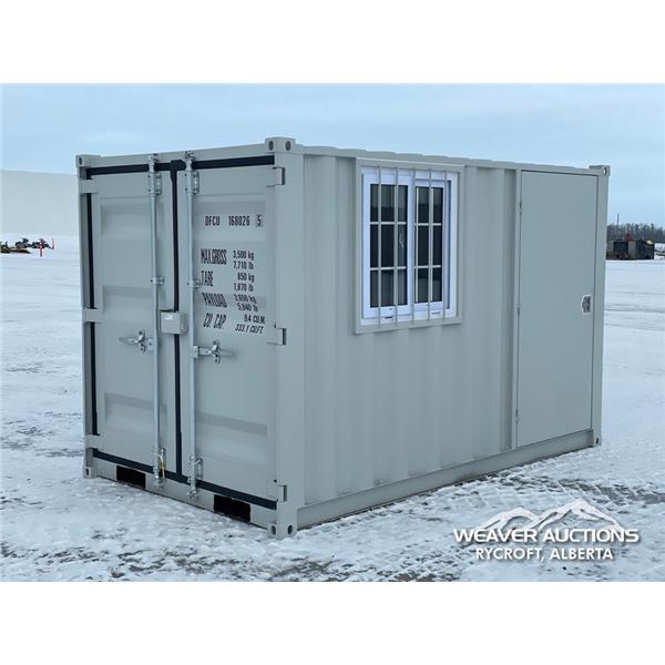 6 X 10.5 FT. SHIPPING CONTAINER