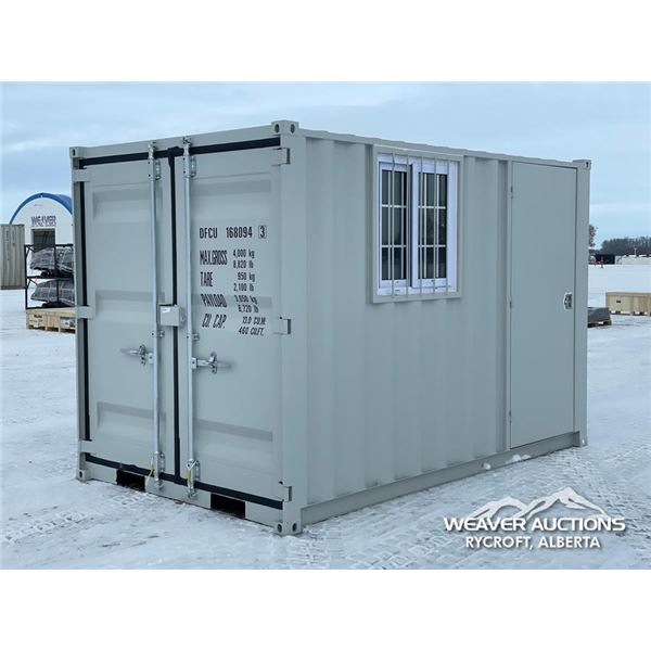 6.5 FT X 11.5 FT. SHIPPING CONTAINER