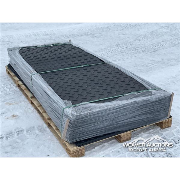 (15) 42 X 94 IN. DIAMOND PLATE FLOOR MATTS