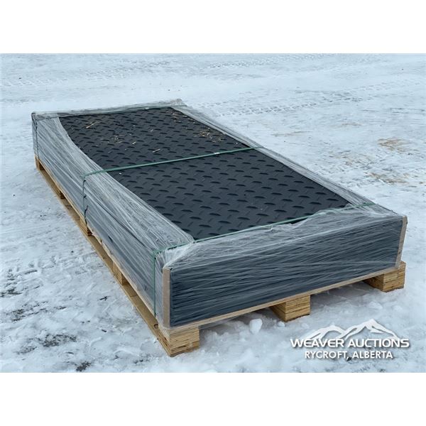 (15) 42 X 94 IN. DIAMOND PLATE FLOOR MATTS