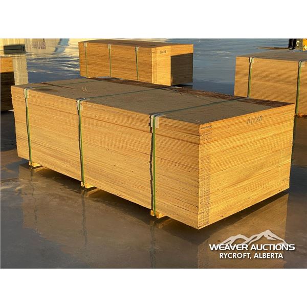 (40) 3/4 IN. X 4 X 8 FT. CSP/DFP NO STAMP PLYWOOD