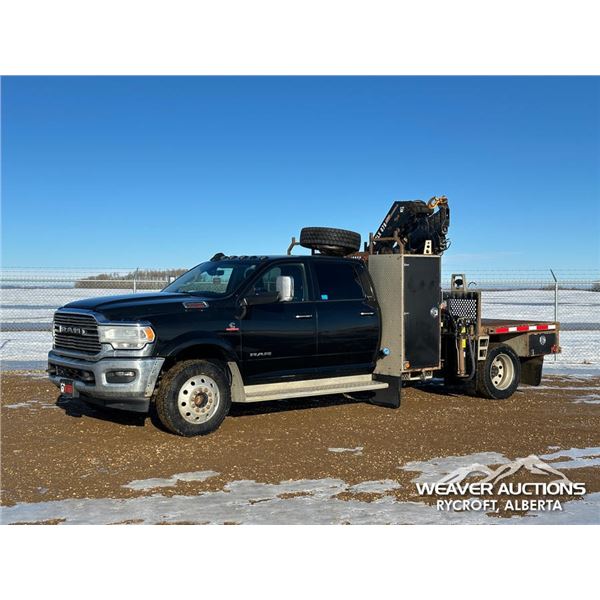 2019 DODGE RAM 5500 LARAMIE CREW CAB BOOM TRUCK