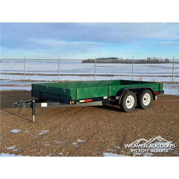 RAINBOW 16 FT. T/A EQUIPMENT TRAILER