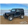 Image 1 : 2001 JEEP TJ SPORT 2 DOOR SPORTS UTILITY VEHICLE