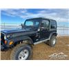 Image 48 : 2001 JEEP TJ SPORT 2 DOOR SPORTS UTILITY VEHICLE