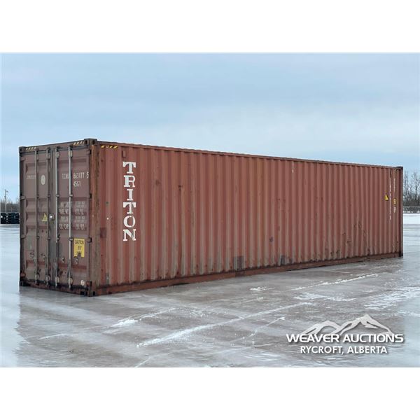 2009 8 X 40 FT. SHIPPING CONTAINER