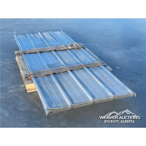 (40) 3 X 8 FT. STEEL SHEETS