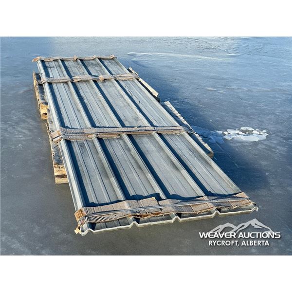 QTY OF 3 X 12 FT. STEEL SHEETS