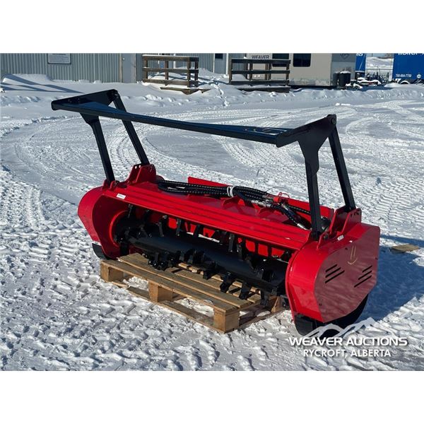 2025 GIYI 60 IN. SKID STEER DRUM MULCHER