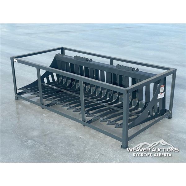 TMG 72 IN. SKID STEER ROCK SKELETON BUCKET