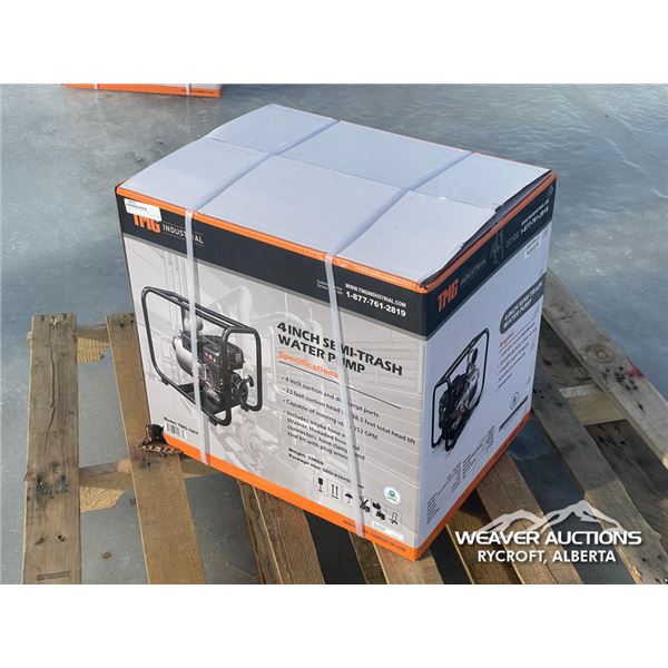 TMG 4 IN. SEMI-TRASH WATER PUMP