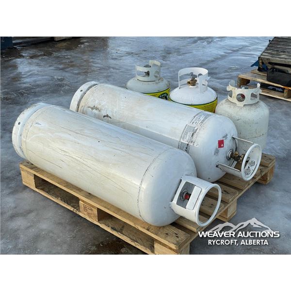 (5) PROPANE TANKS