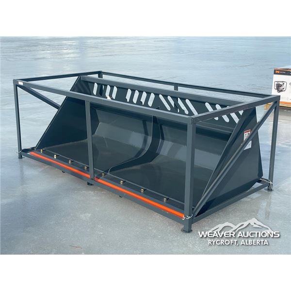 TMG 84 IN. SKID STEER SNOW/MULCH BUCKET