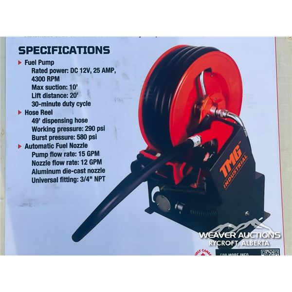 TMG PORTABLE DIESEL TRANSFER PUMP