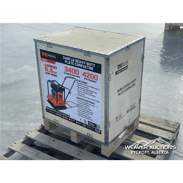 TMG 3400 LB. VIBRATORY PLATE COMPACTOR