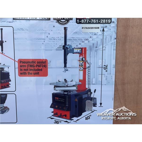 TMG SEMI AUTOMATIC TIRE CHANGER