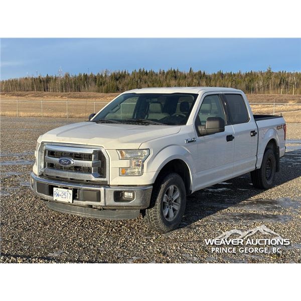 2016 FORD F-150 XLT CREW CAB PICKUP