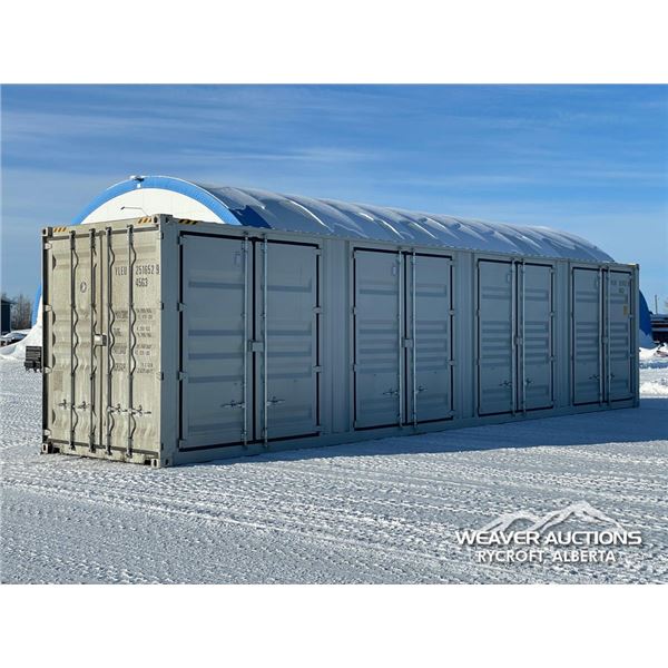 2025 8 X 40 FT. MULTIDOOR SHIPPING CONTAINER