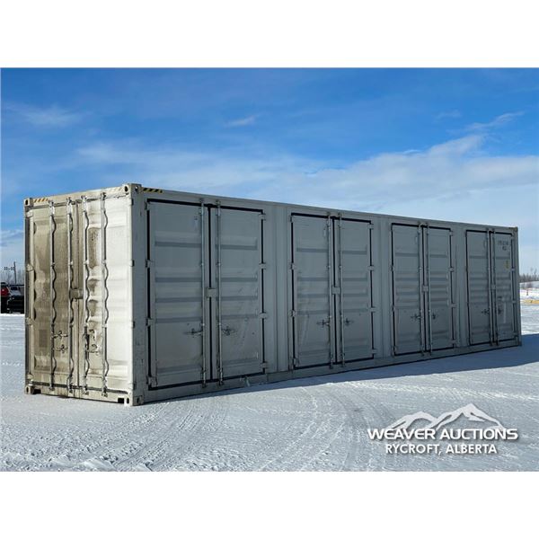 2025 8 X 40 FT. MULTIDOOR SHIPPING CONTAINER