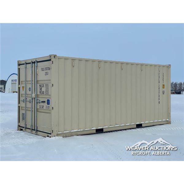2025 8 X 20 FT. SHIPPING CONTAINER