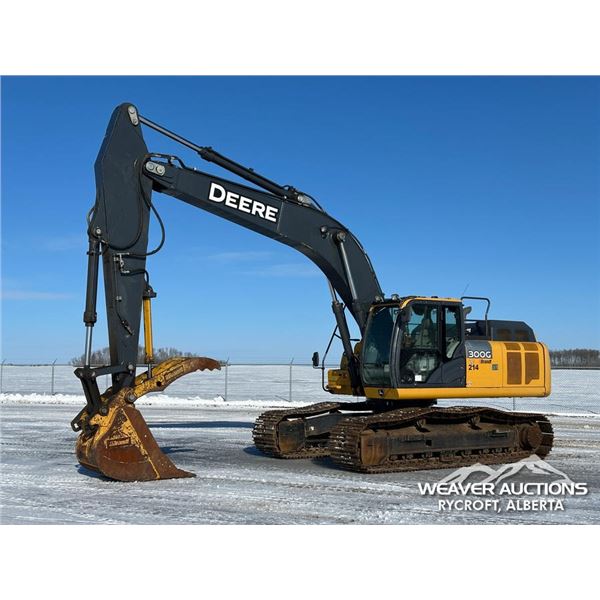 2018 JOHN DEERE 300G LC HYDRAULIC EXCAVATOR
