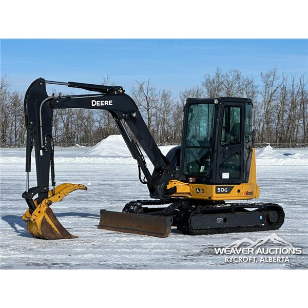 2023 JOHN DEERE 50G HYDRAULIC EXCAVATOR