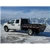 Image 4 : 2013 FORD F350 XLT CREW CAB FLATBED TRUCK