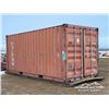 Image 2 : 2002 CIMC 20 FT. SKID MOUNTED SHIPPING CONTAINER