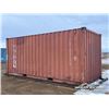 Image 4 : 2002 CIMC 20 FT. SKID MOUNTED SHIPPING CONTAINER