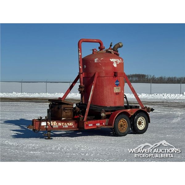 2005 MUSTANG T/A FLATDECK EQUIPMENT TRAILER