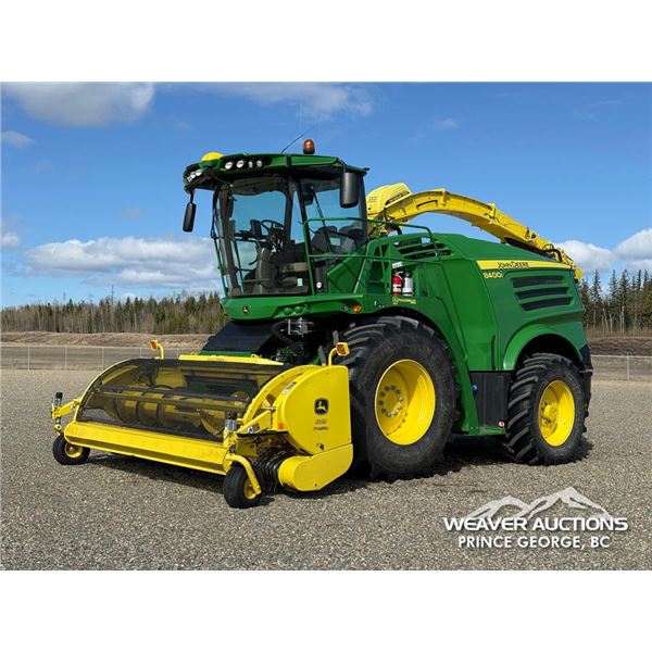 2021 JOHN DEERE 8400I FORAGE HARVESTER