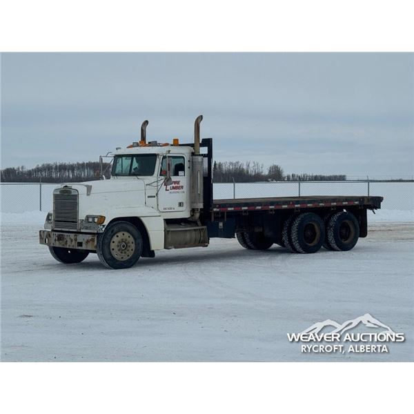 1990 FREIGHTLINER T/A 20 FT. TILT DECK TRUCK