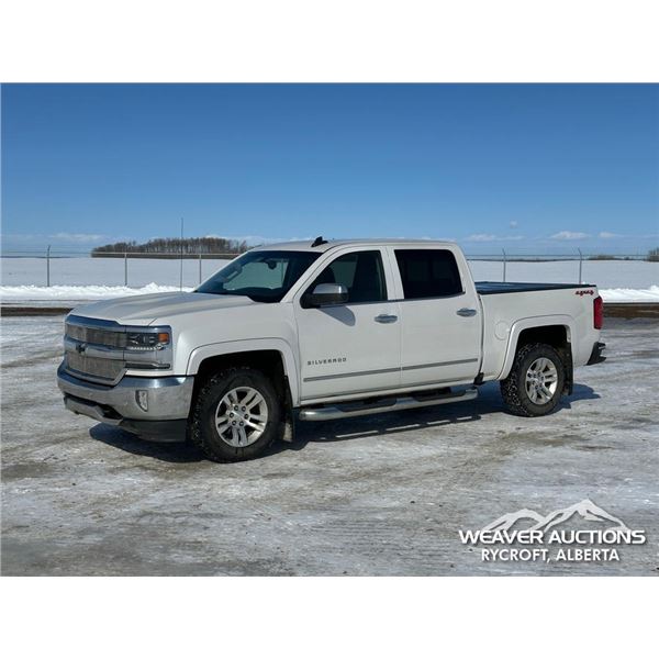 2017 CHEVROLET SILVERADO 1500 LTZ CREW CAB PICKUP