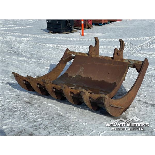 74 IN. EXCAVATOR BRUSH RAKE