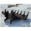 Image 3 : 74 IN. EXCAVATOR BRUSH RAKE