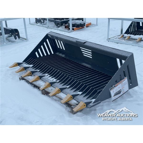 2025 LANDHONOR 72 IN. SKID STEER ROCK BUCKET