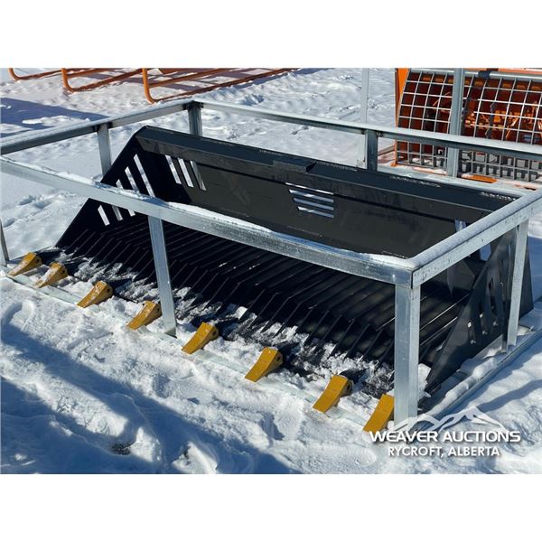 2025 LANDHONOR 72 IN SKID STEER ROCK BUCKET