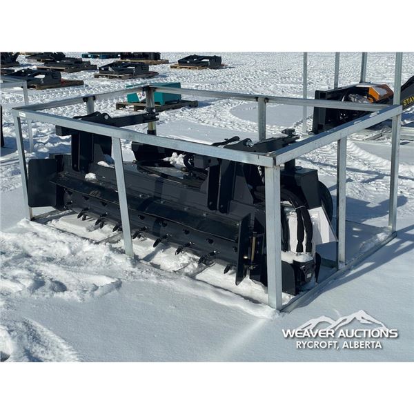 LANDHONOR 72 IN. SKID STEER POWER RAKE