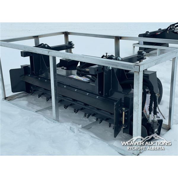 LANDHONOR 72 IN. SKID STEER POWER RAKE