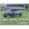 Image 1 : LANDHONOR 10 X 13 X 21 FT. METAL CARPORT