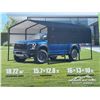 Image 1 : LANDHONOR 10 X 13 X 16 FT. METAL CARPORT