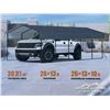 Image 1 : LANDHONOR 10 X 13 X 26 FT. METAL CARPORT