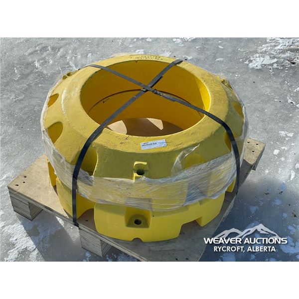 (2) TRACTOR WHEEL WEIGHTS